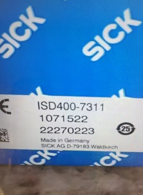 sick西克光学测量传感器 ISD400-7311全新机1071522