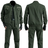 Хлопковый износостойкий демисезонный комплект для работы, защита от ожогов, рабочая одежда