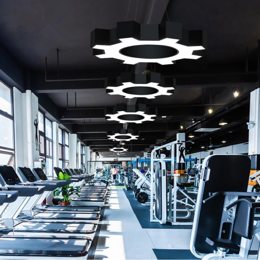 led健身房美容院舞蹈室吊灯