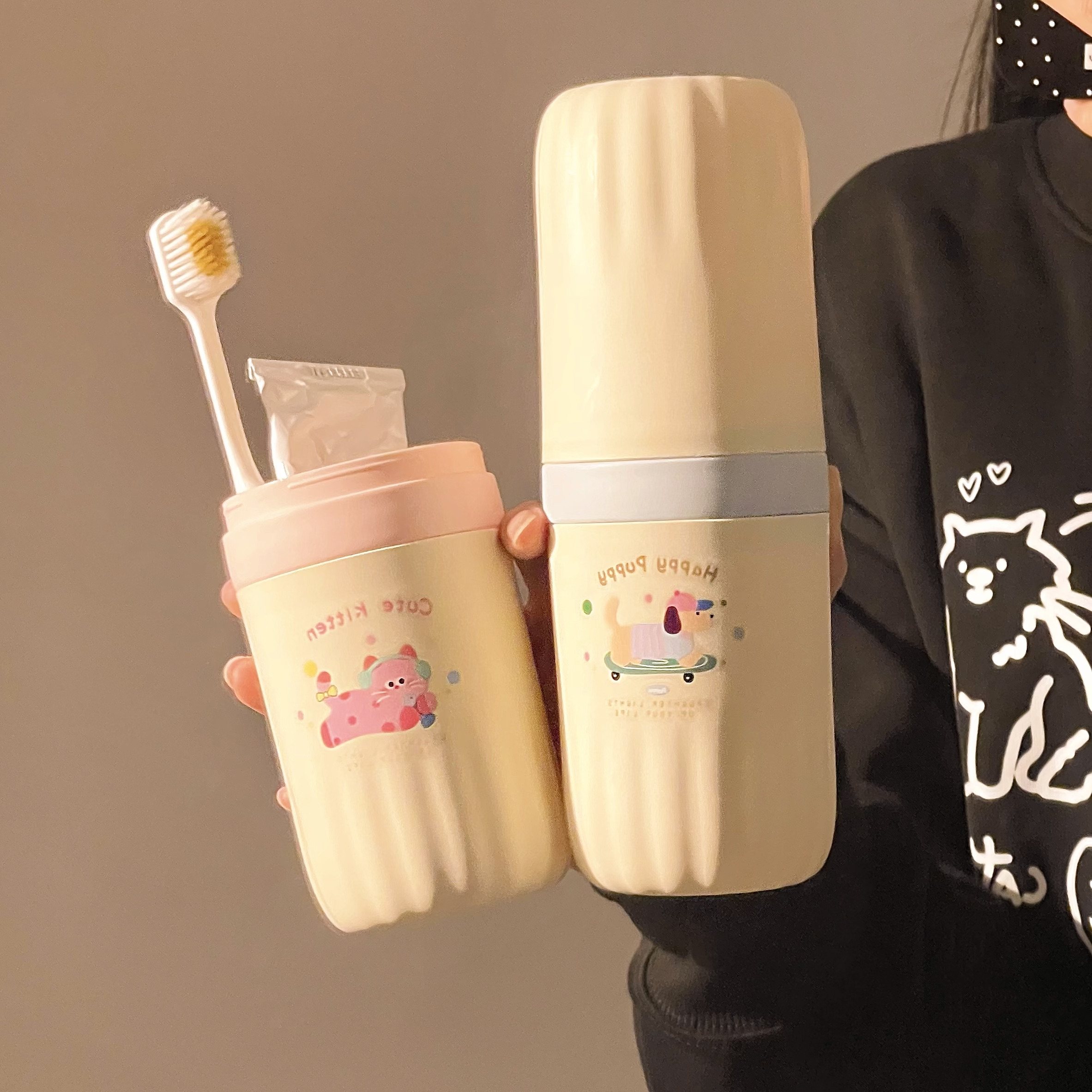 旅行洗漱杯便携牙刷杯可爱牙杯牙缸情侣漱口杯学生开学洗漱杯子,家庭/个人清洁工具,洗漱杯,淘宝优惠券,粉丝福利购,淘宝优惠卷