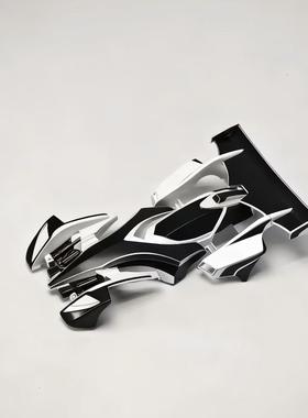 田宫四驱车19452 FMA底盘喷漆车壳巨无霸 白色利刃配色封绘定制