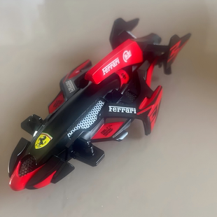 田宫四驱车18641 FMA底盘喷漆车壳新冲刺流星号 黑红配色封绘定制