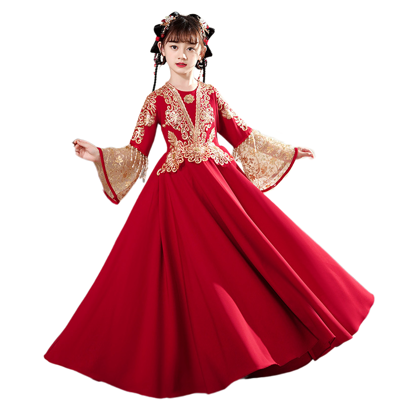 爱贝佳新款秋冬季中国风唐装汉服
