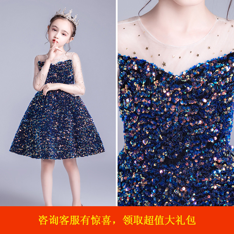儿童礼服女童高端钢琴婚礼夏季