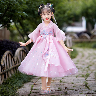 清仓唐装 女宝宝中国风古风汉服