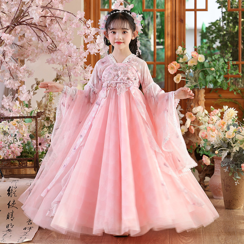 苏梦绣新款日常可穿女童超仙汉服