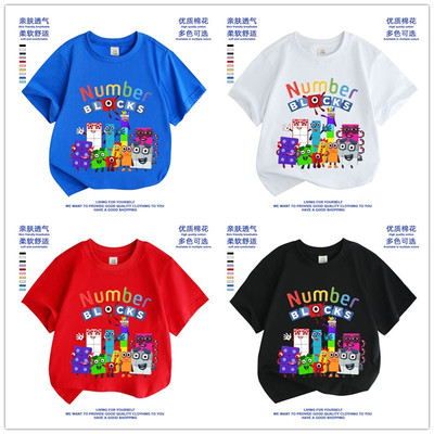 卡通男女儿童休闲短袖T恤上衣