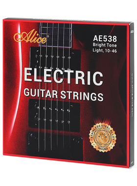 Alice爱丽丝AE538 电吉他琴弦1套7根装全套弦