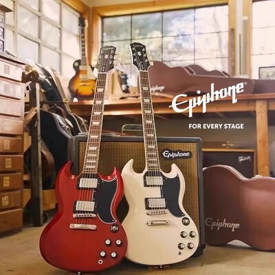 Epiphone Les paul SG 1961 R1电吉他Gibson美产拾音器
