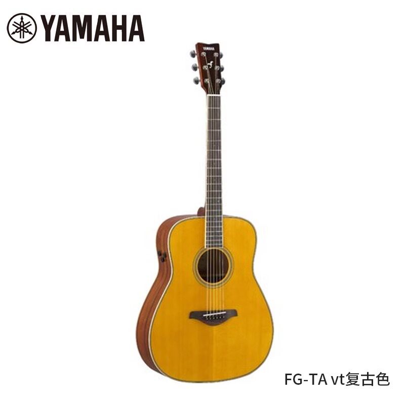 Yamaha/雅马哈 FG-TA FS-TA系列加振电箱民谣木吉他演出吉他