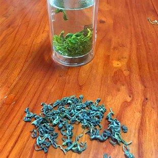 三清山土特产高山绿茶九孔茶广平四方尖茶农家浓香型耐泡散装