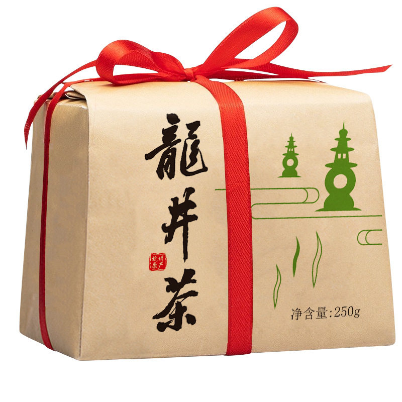 绿茶龙井雨前明前西湖豆香档龙井特色产区绿茶
