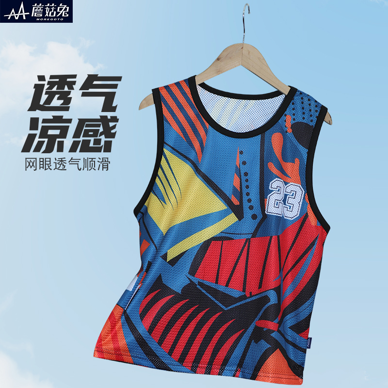胖男童速干网眼背心夏季薄款