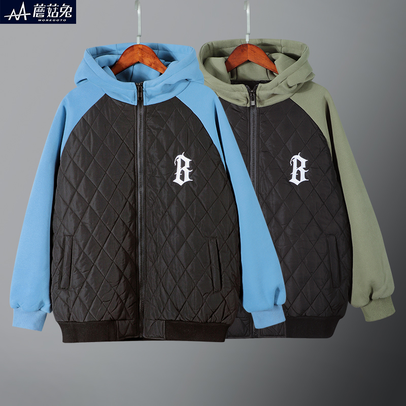 蘑菇兔胖男童夹棉外套二棉棉服