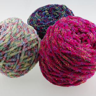 冰条线围巾线手编拖鞋线钩鞋线粗毛线彩灯线勾鞋线毛线特价手编