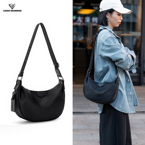 法国品牌男女尼龙饺子包