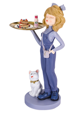 收纳装饰卡通风客厅落地大摆件