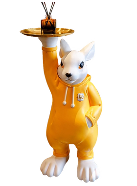 卡通时尚客厅、卧室兔子落地摆件