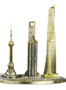 东方明珠摆件金茂大厦创意组合