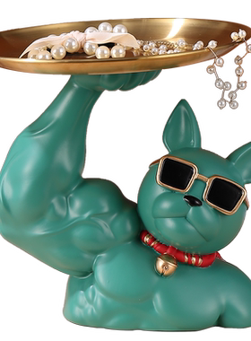 招财猫收纳大力手臂店铺开业礼品