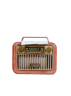 收音机摆件橱窗创意装饰品纸巾盒