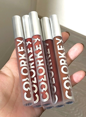 2.5升级版新色！Colorkey珂拉琪唇釉秋冬空气丝绒口红b708 b605