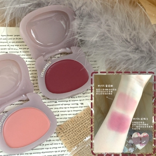 荔萌唇颊两用腮红膏新色灰紫调Y05葡萄酥血色感Y06咸梅子日常淡妆
