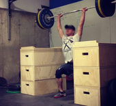 坎古路举重木箱木质举重辅助箱挺举抓举箱杠铃箱木跳箱