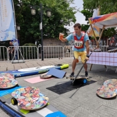 网红光光老师推荐 坎古路盘踏平衡板滚柱平衡板滑雪冲浪辅助训练板