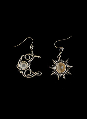 Vintage古着Bohemian sunshine耳饰