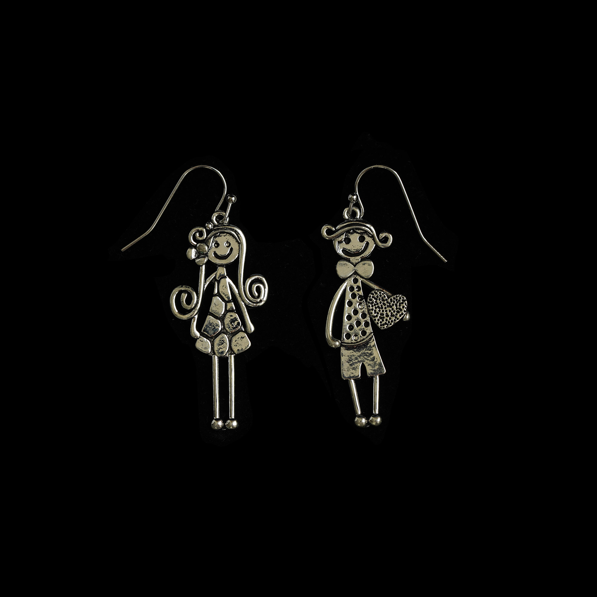 Vintage古着BoyandGir耳环