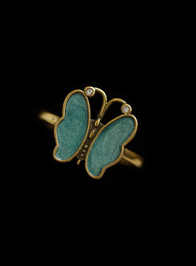 VintageSoulfulButterfly戒指