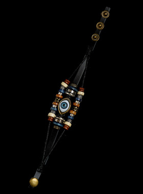 Vintage古着Devils eyelid leather 复古眼睛手链