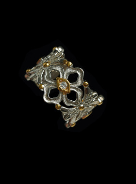 Vintage古着复古开口戒指