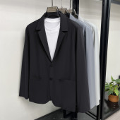 西服 锦纶男都市风格 西装 领常规款