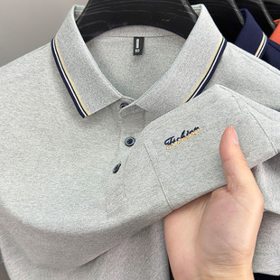 常规款翻领宽松型口袋装饰四季通用T恤