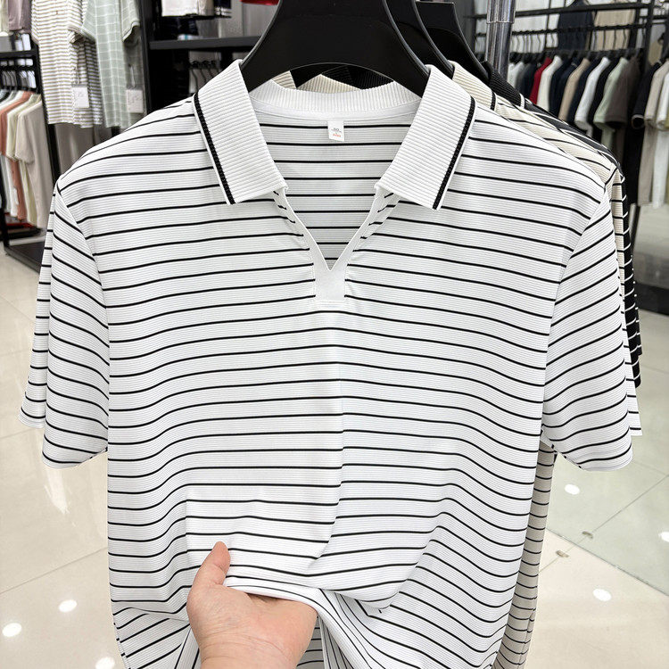 V字领常规宽松其它夏季T恤