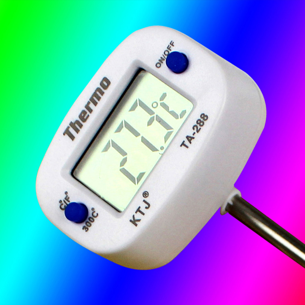 ta288 食品温度计 针式 电子温度计可测水温 测油温温度计测温仪
