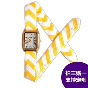 [卡通系列]新款通用布艺手表带rgb定制DWOliviaburton卡西欧lloyd