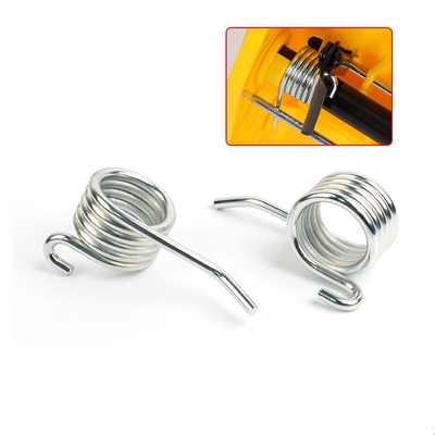 适用榨水车拖把桶配件不锈钢弹簧压水桶脚轮挤水车头篮子压杆