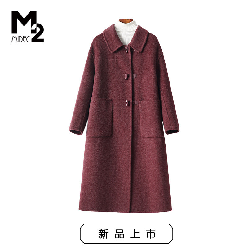 100%澳洲羊毛中长款M2专柜品牌