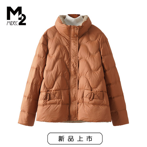 一手长羽绒服M2女装百搭