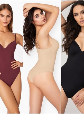 意单incanto日常连体衣薄棉一体杯吊带打底收腹运动瑜珈内衣背心