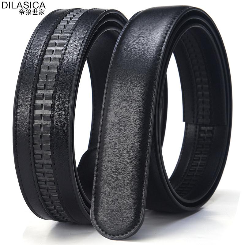 卡槽青年商务风正装无扣皮带