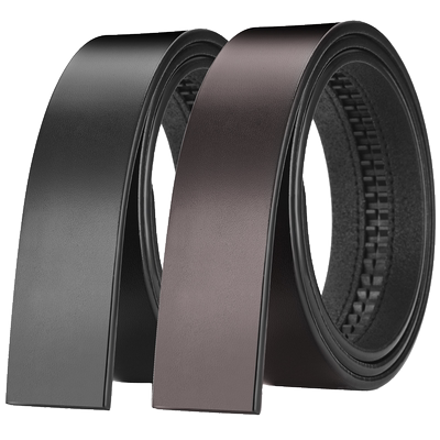 无头皮带真皮不带头腰带牛皮加长