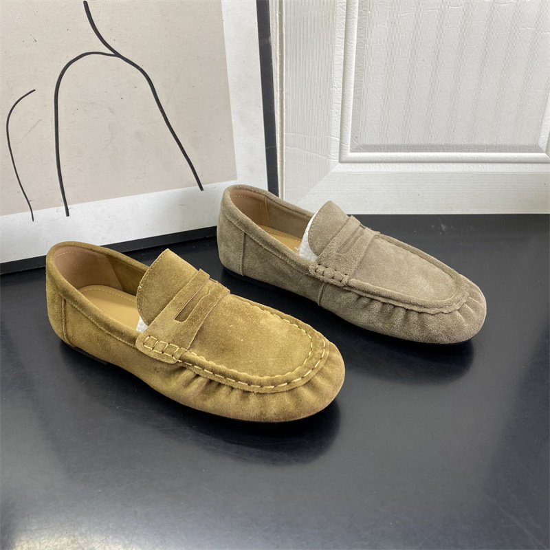 撤柜断码处理2026春季新款软底豆豆鞋女休闲一脚蹬平底舒适单鞋,女鞋,深口单鞋,淘宝优惠券,粉丝福利购,淘宝优惠卷