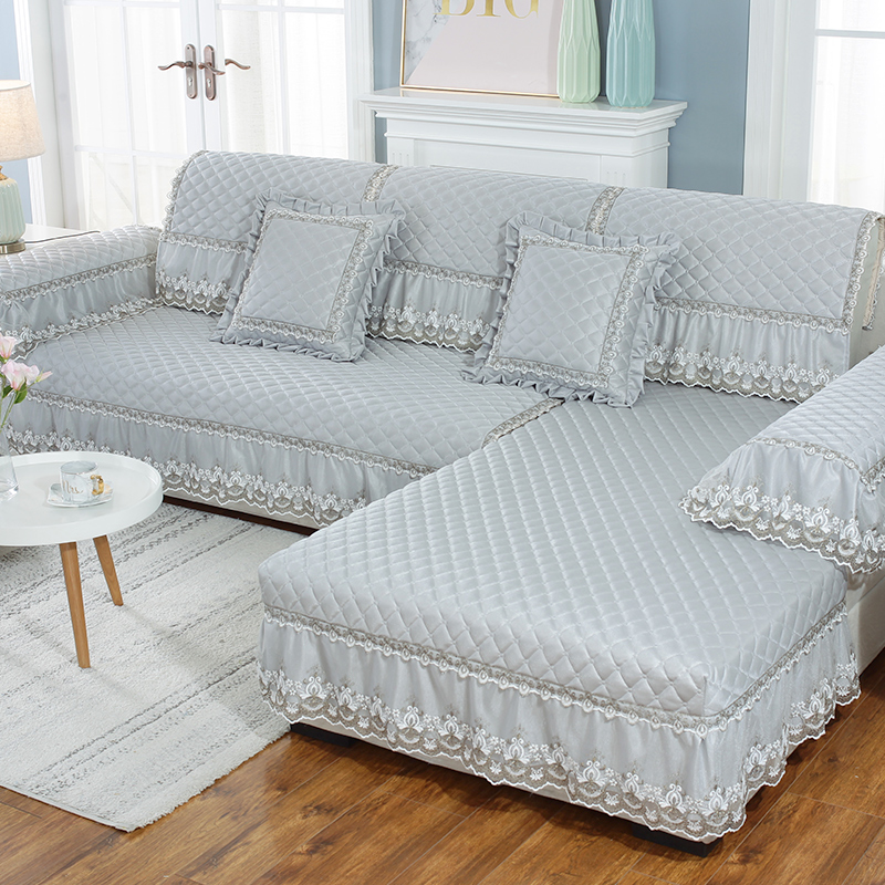 欧式沙发垫四季通用布艺防滑坐垫简约现代沙发套全包全盖
