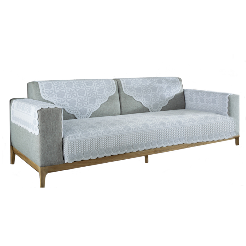 简约蕾丝沙发巾靠背巾布艺扶手巾薄款全盖沙发搭巾后背巾搭巾盖布