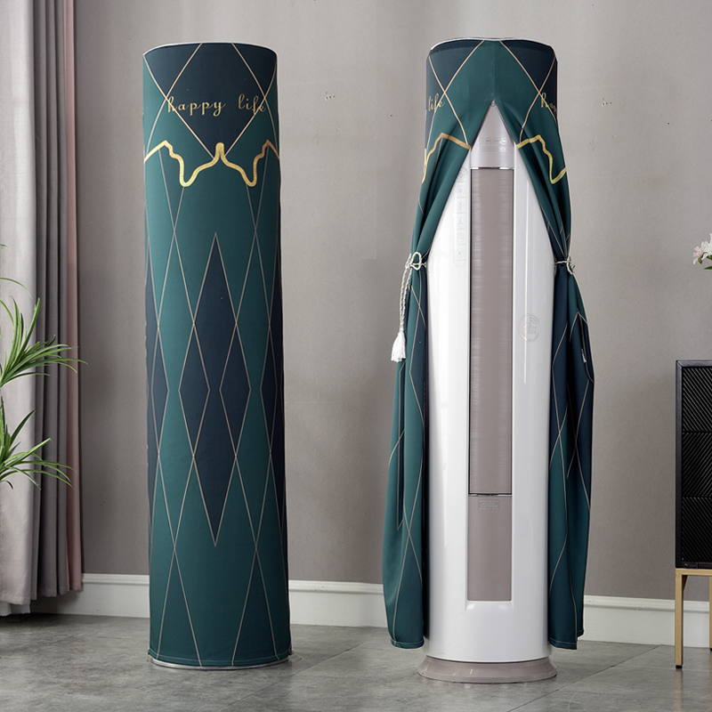 空调罩圆形圆柱适用格力美的奥克斯海尔立式柜机罩空调防尘罩套