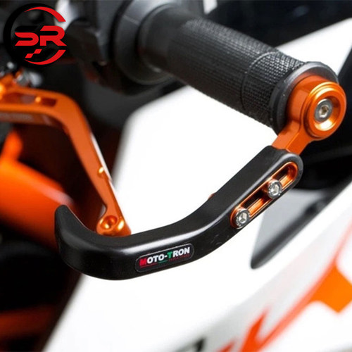 sr摩托车铝合金护手改装风切通用